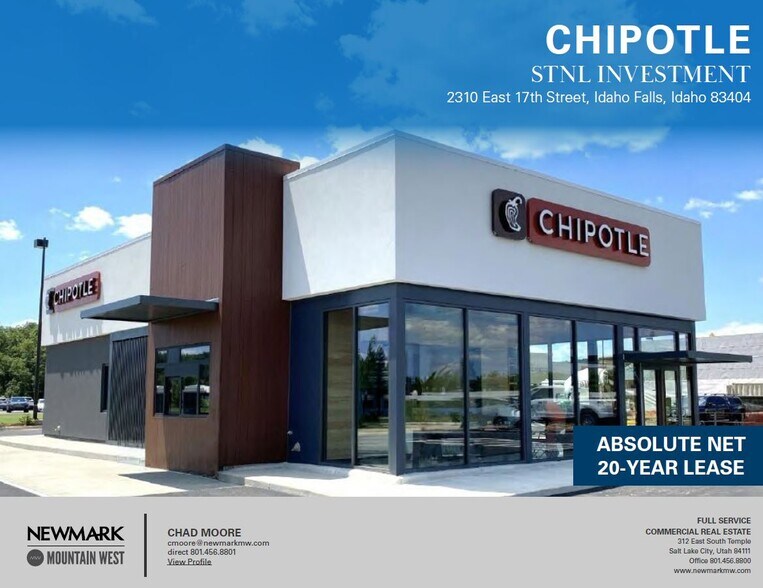 Primary Photo Of 2310 E 17th St, Idaho Falls Fast Food For Sale