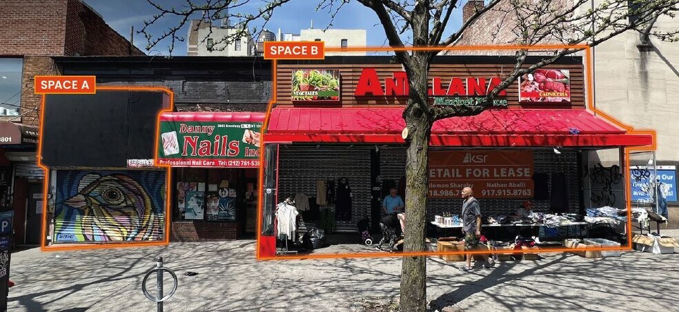 More Photos Of 3801-3805 Broadway, New York Storefront For Lease