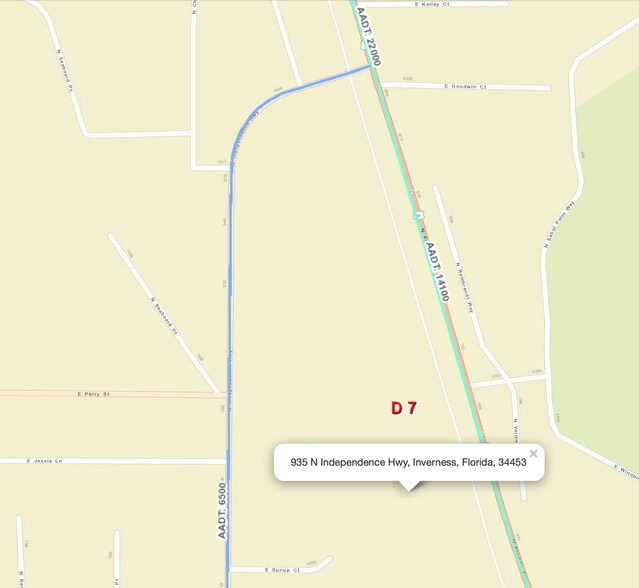 More Photos Of 785 & 935 N Independence Hwy, Inverness Land For Sale