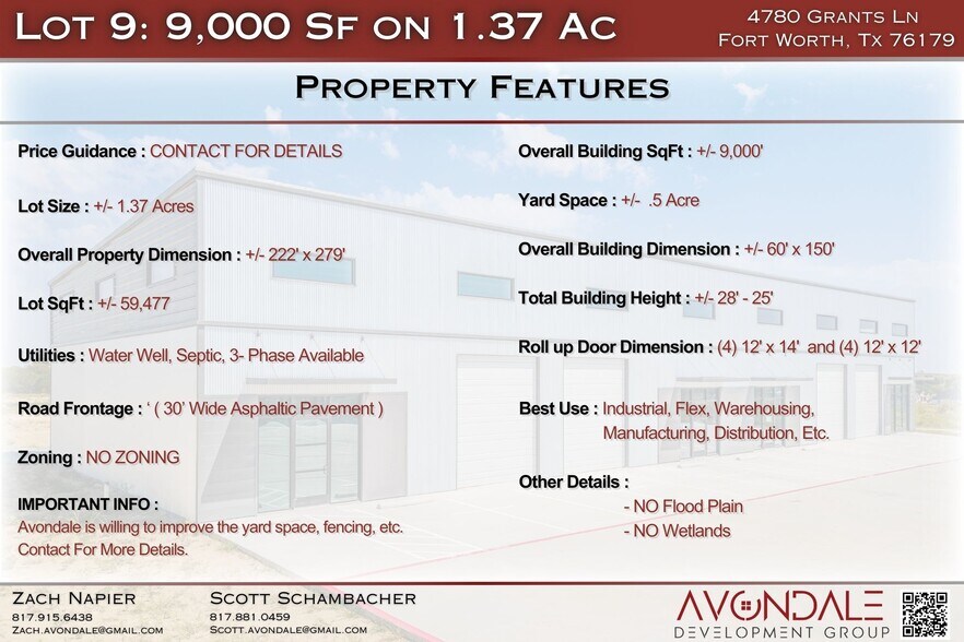 More Photos Of 4780 Grants Ln, Fort Worth Light Distribution For Sale