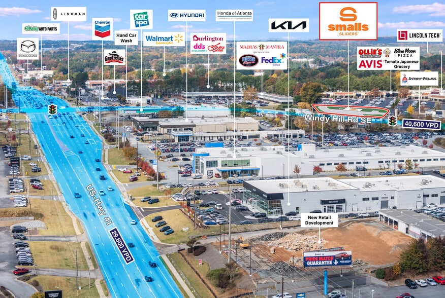 More Photos Of 2355 Windy Hill Rd SE, Marietta Fast Food For Sale