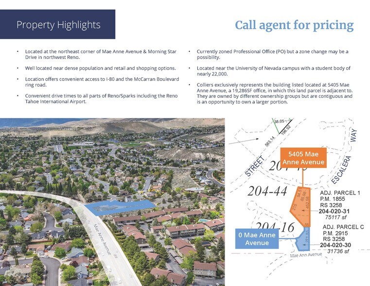More Photos Of 0 Mae Anne Ave, Reno Land For Sale