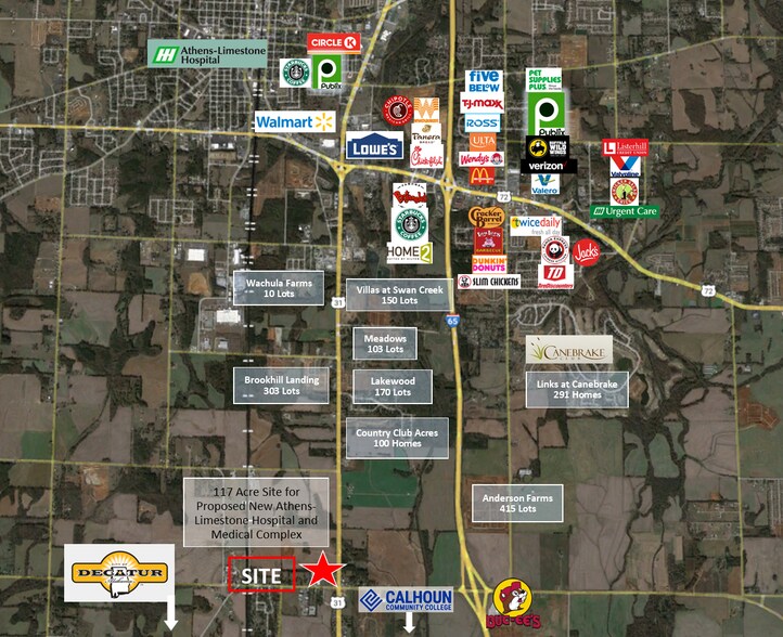 More Photos Of Highway 31 @ Huntsville Brownsferry, Athens Land For Sale