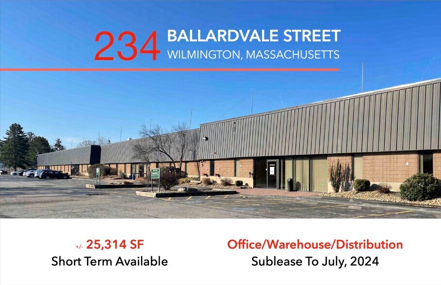 More Photos Of 234 Ballardvale St, Wilmington Light Manufacturing For Lease