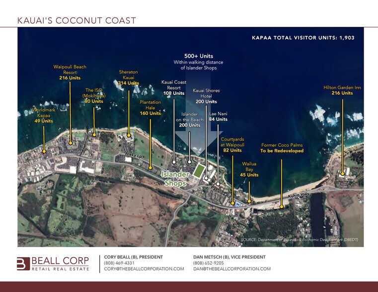 More Photos Of 440 Aleka Pl, Kapaa Hotel For Lease