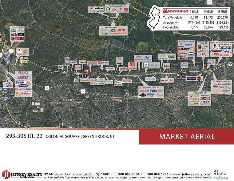 More Photos Of 299 US Highway 22, Green Brook Unknown For Lease