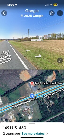 More Photos Of 1491 Richmond hwy, Spout Spring Land For Lease