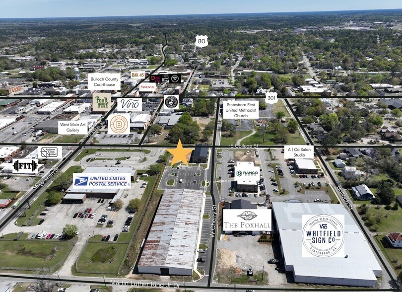 More Photos Of 21 S College st, Statesboro Land For Sale