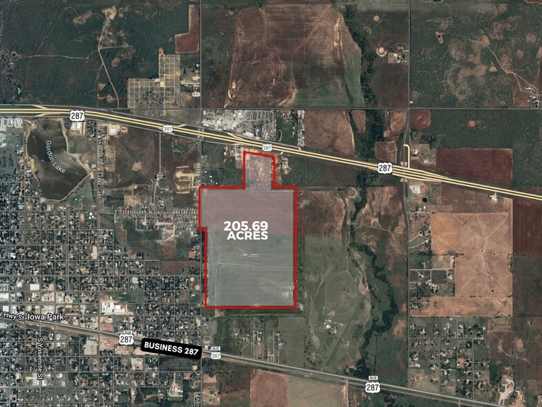 Primary Photo Of SEQ HWY 287 287 & Bell Rd, Iowa Park Land For Sale