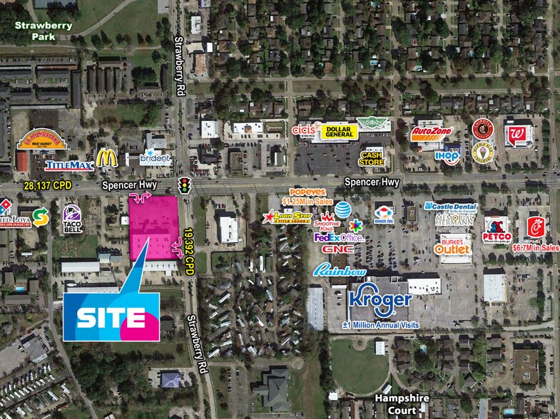 More Photos Of 3322-3330 Spencer Hwy, Pasadena General Retail For Sale