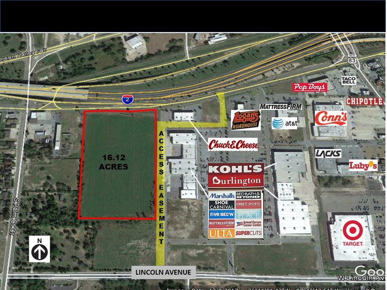 Primary Photo Of EXPRESSWAY 83 @ Expressway 77, Harlingen Land For Sale