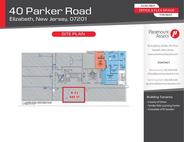 More Photos Of 40-60 Parker Rd, Elizabeth Office For Lease