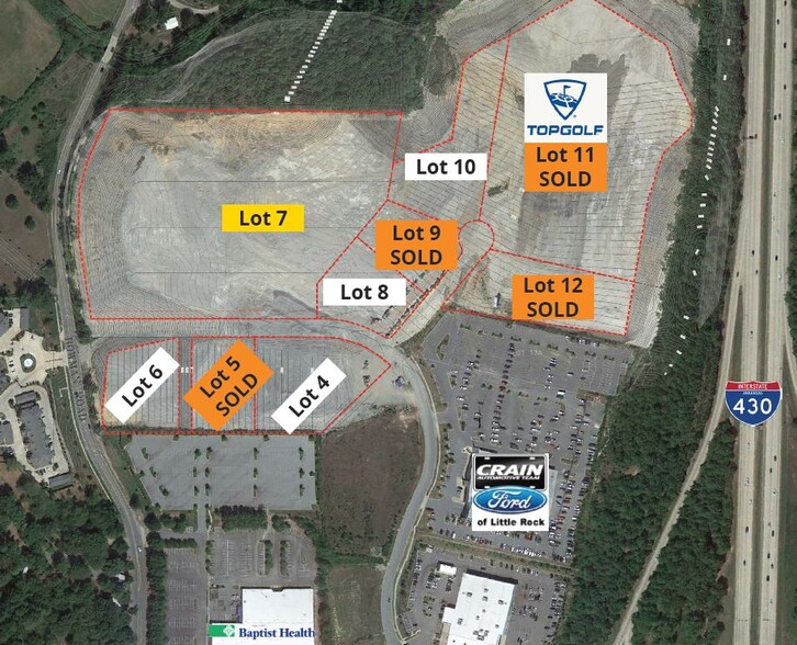 More Photos Of I-430, Little Rock Land For Lease