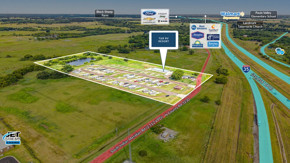 More Photos Of 20206 N. County 3230 rd, Pauls Valley Manufactured Housing Mobile Home Park For Sale
