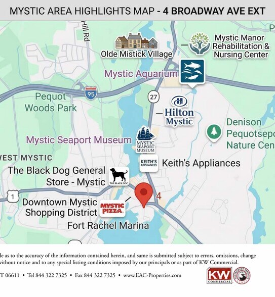 More Photos Of 4 Broadway Avenue Ext, Mystic Office For Sale