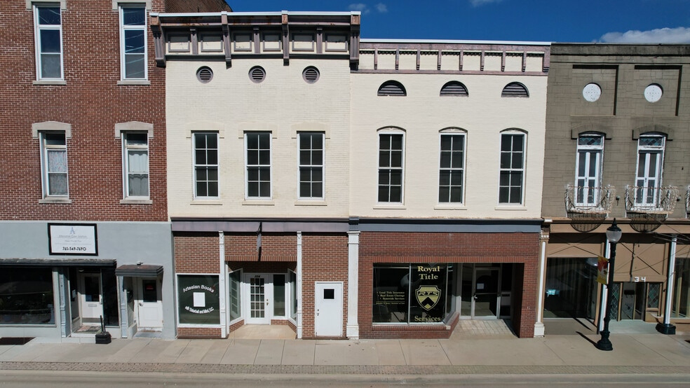 Primary Photo Of 128 E Morgan St, Martinsville Storefront Retail Office For Sale