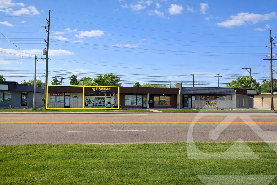 Primary Photo Of 8226-8236 E 12 Mile Rd, Warren Storefront For Lease