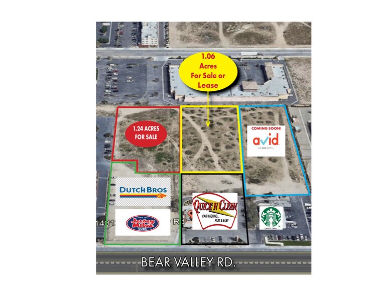 More Photos Of Bear Valley Rd & Mariposa Rd, Victorville Land For Lease