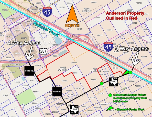 Primary Photo Of Interstate 45 and US Highway 287, Ennis Land For Sale