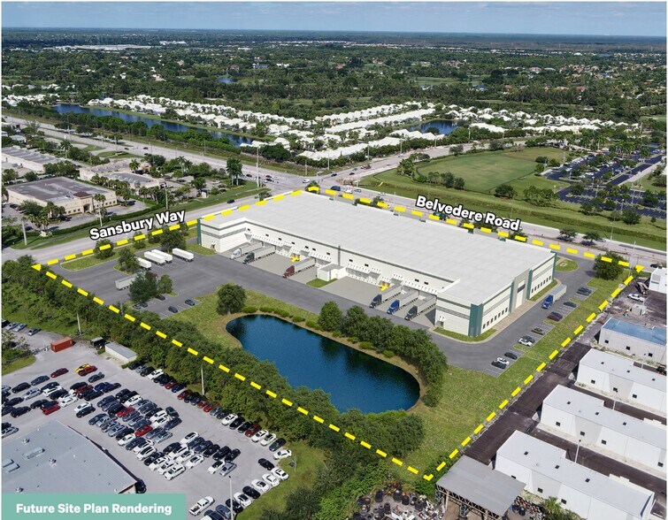More Photos Of 8530 Belvedere Rd, West Palm Beach Showroom For Lease
