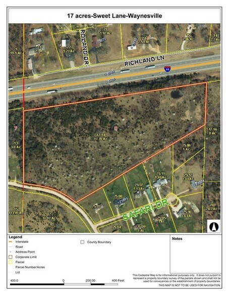 Primary Photo Of 23963 Sweet Lane, Waynesville Land For Sale