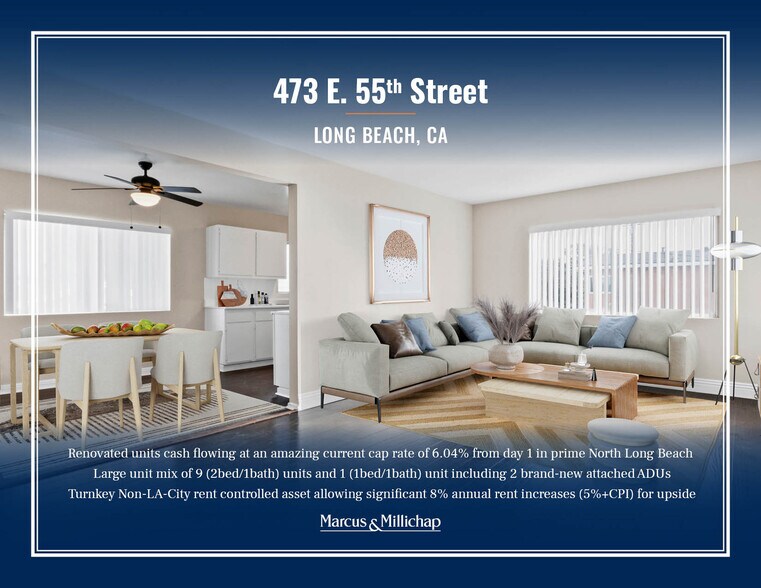 Primary Photo Of 473 E 55th St, Long Beach Apartments For Sale