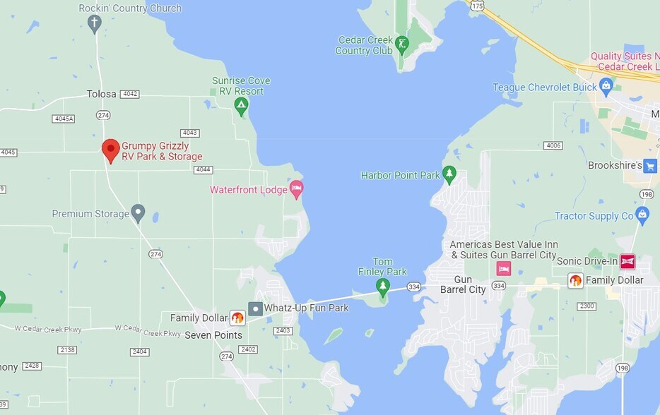 More Photos Of 20125 State Highway 274, Kemp Land For Sale