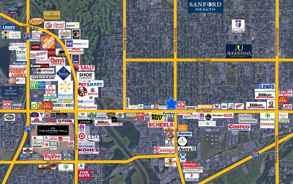 More Photos Of 2100 W 41st St, Sioux Falls General Retail For Sale