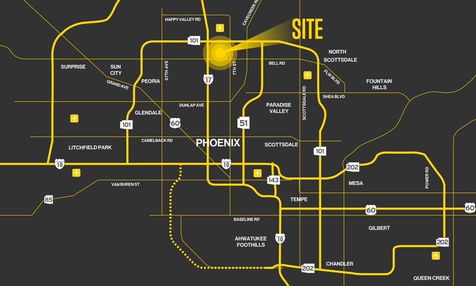 More Photos Of 550 W Bell Rd, Phoenix Freestanding For Lease
