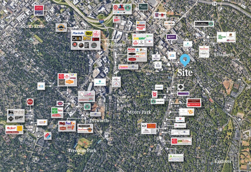 More Photos Of 2040 Randolph Rd, Charlotte Medical For Sale