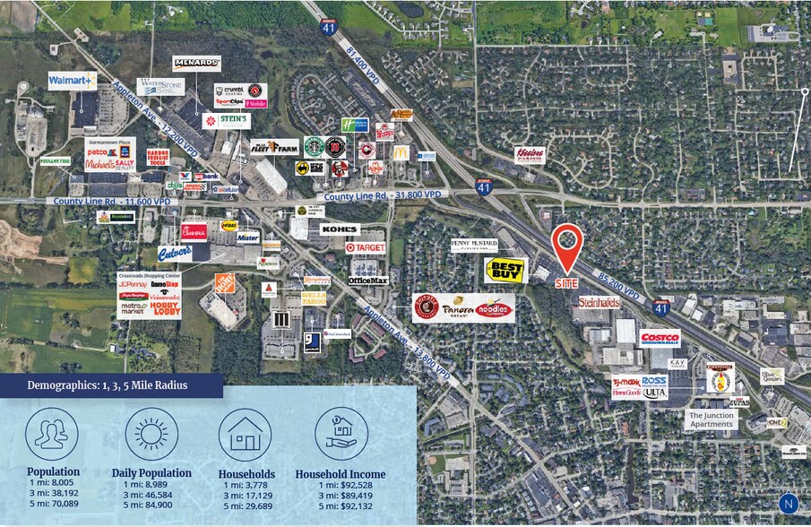 More Photos Of N95W16855 Falls Pkwy, Menomonee Falls Land For Lease