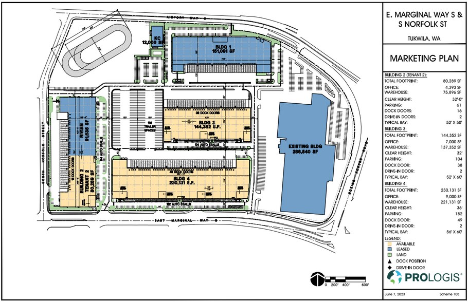 More Photos Of NE Corner E. Marginal Way S. & S. Boeing Access Rd, Tukwila Unknown For Lease