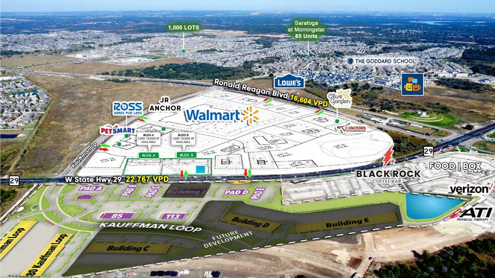 More Photos Of 8660 W State Highway, Georgetown Unknown For Lease