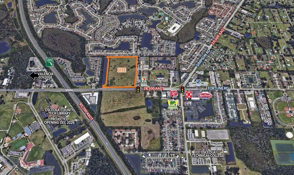 Primary Photo Of 2251 Fortune Rd, Kissimmee Land For Lease