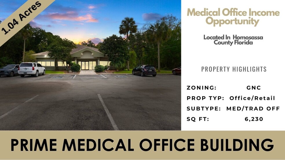 Primary Photo Of 3475 S Suncoast Blvd, Homosassa Medical For Sale