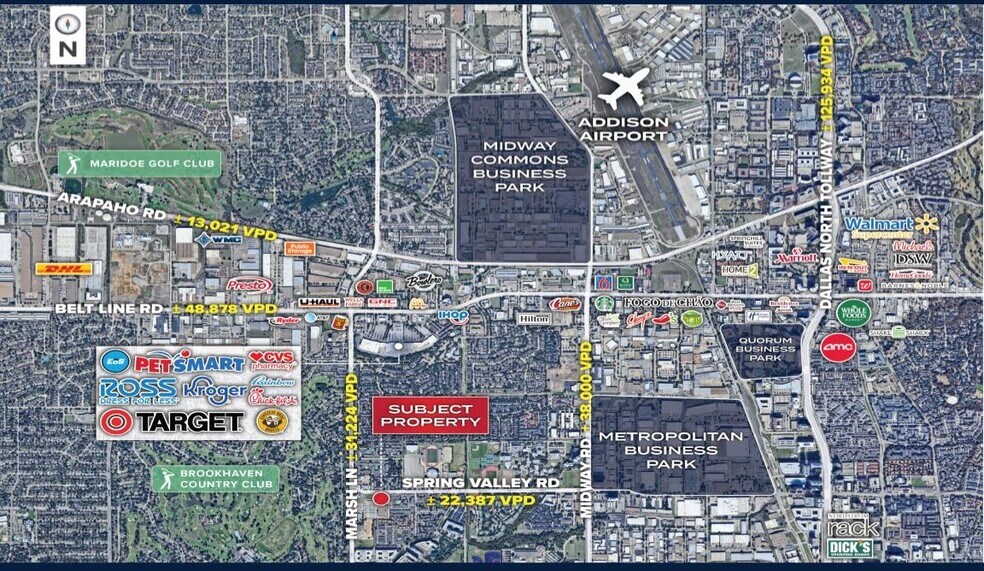 More Photos Of 14326 Marsh Ln, Addison Land For Lease