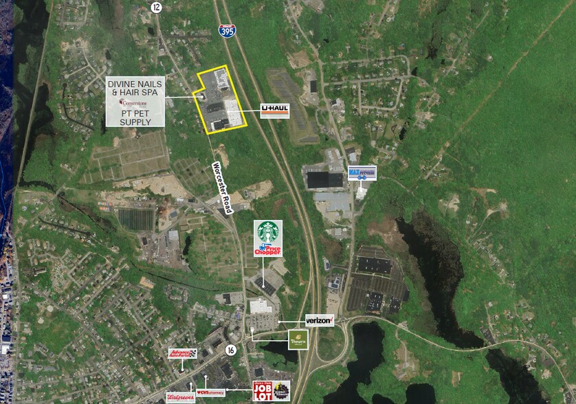 More Photos Of 70-82 Worcester Rd, Webster General Retail For Lease