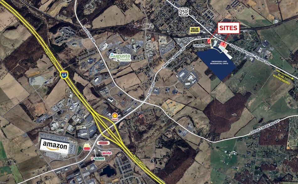 More Photos Of 1885 Jefferson Hwy, Fishersville Land For Sale