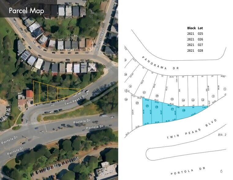 More Photos Of 1230-1240 Twin Peaks Blvd, San Francisco Land For Sale
