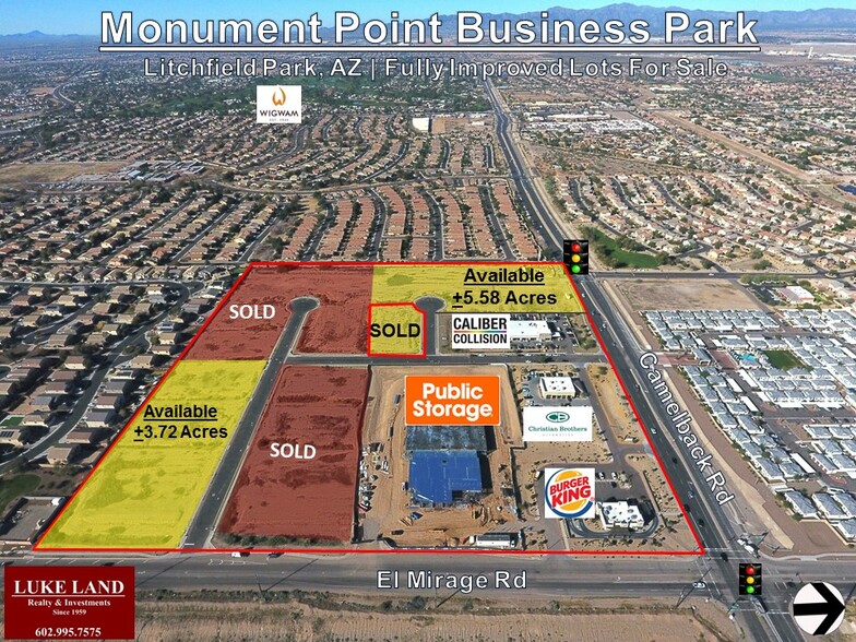 Primary Photo Of N El Mirage Rd @ Camelback Rd, Litchfield Park Land For Sale