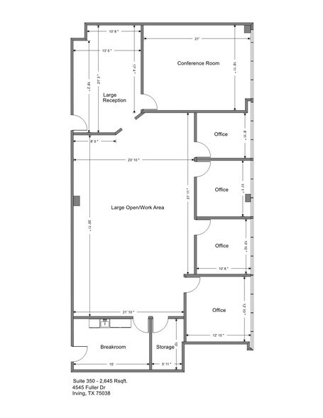 More Photos Of 4545 Fuller Dr, Irving Office Residential For Lease