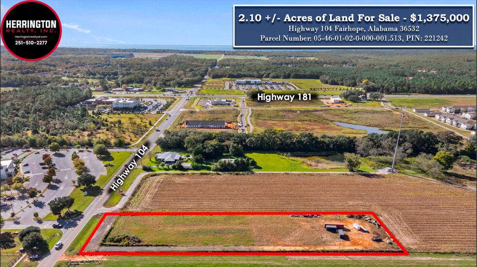 Primary Photo Of Highway 104 @ Highway 181, Fairhope Land For Sale