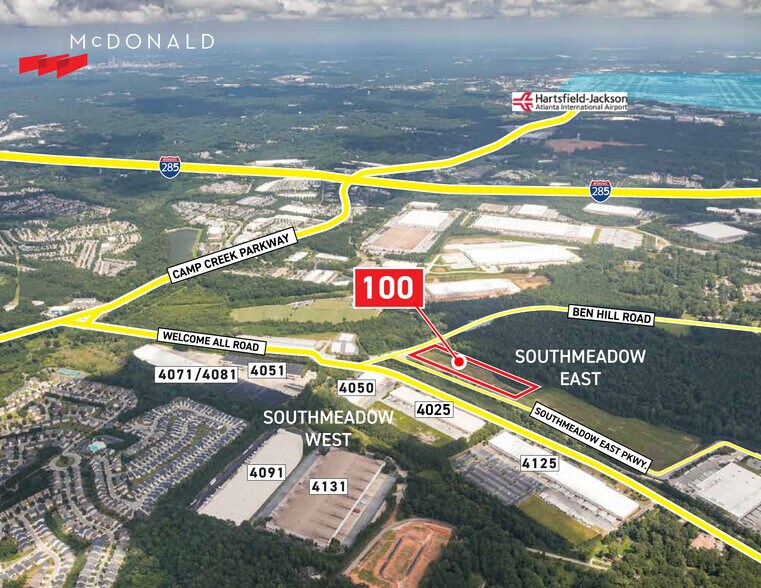 Primary Photo Of Southmeadow East Pky, Atlanta Distribution For Lease