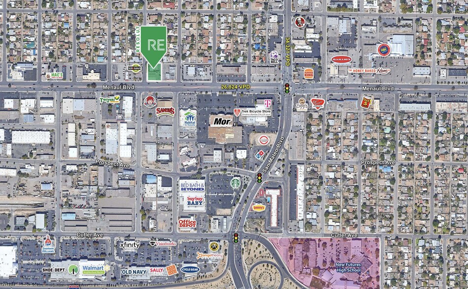 More Photos Of 4801-4805 Menaul Blvd NE, Albuquerque Storefront For Sale