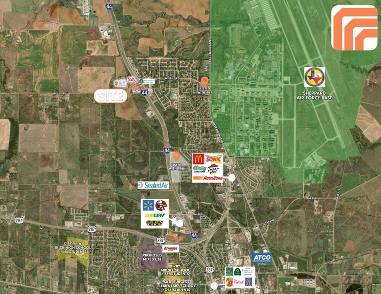 Primary Photo Of 5400 Burkburnett Rd, Wichita Falls Land For Sale