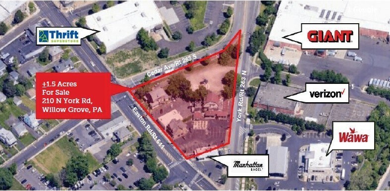 More Photos Of 210-221 N York Rd, Willow Grove Land For Sale
