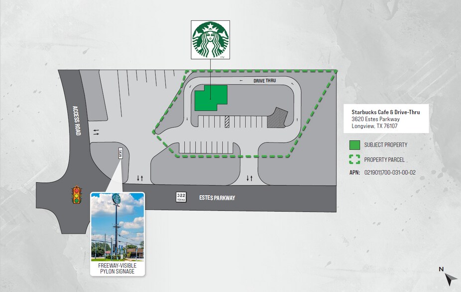 More Photos Of 3620 Estes Pky, Longview Fast Food For Sale