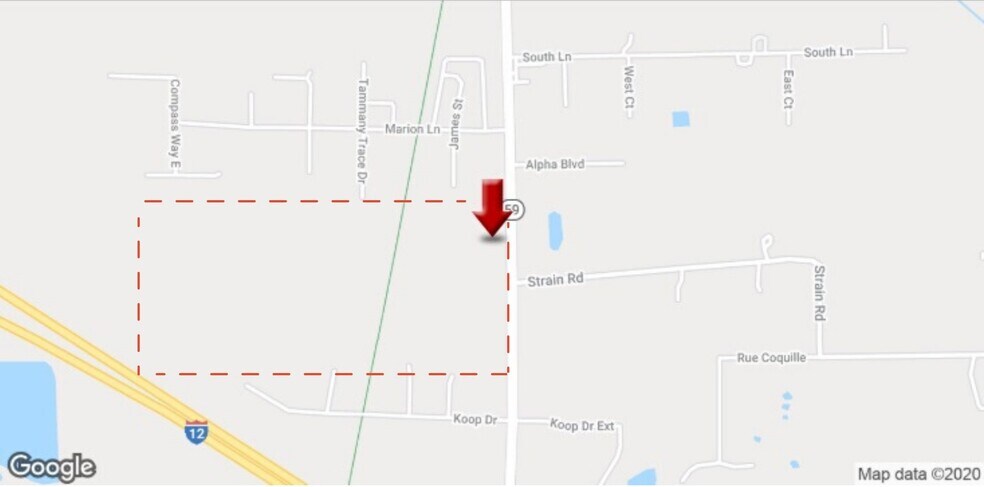 More Photos Of Highway 59 @ Strain Road & Hwy 59, Mandeville Land For Sale