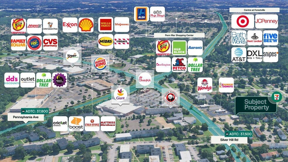 More Photos Of 5401 Silver Hill Rd, District Heights Service Station For Sale