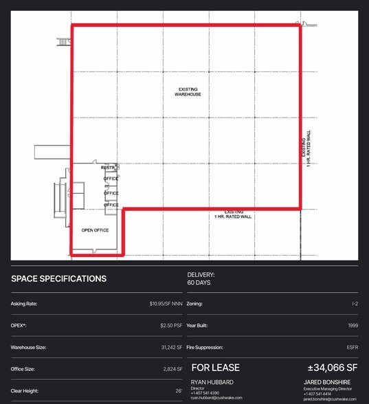 More Photos Of 2501 Investors Row, Orlando Unknown For Lease